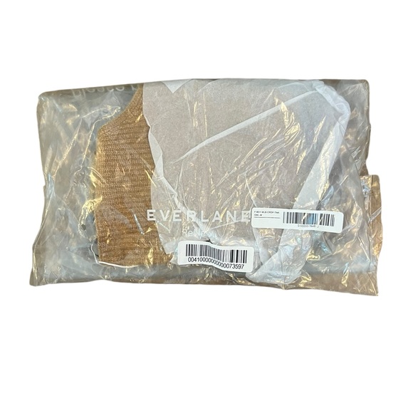 Everlane Wool Blend Crop Top in Camel Brown, NWT, Medium - Picture 8 of 8